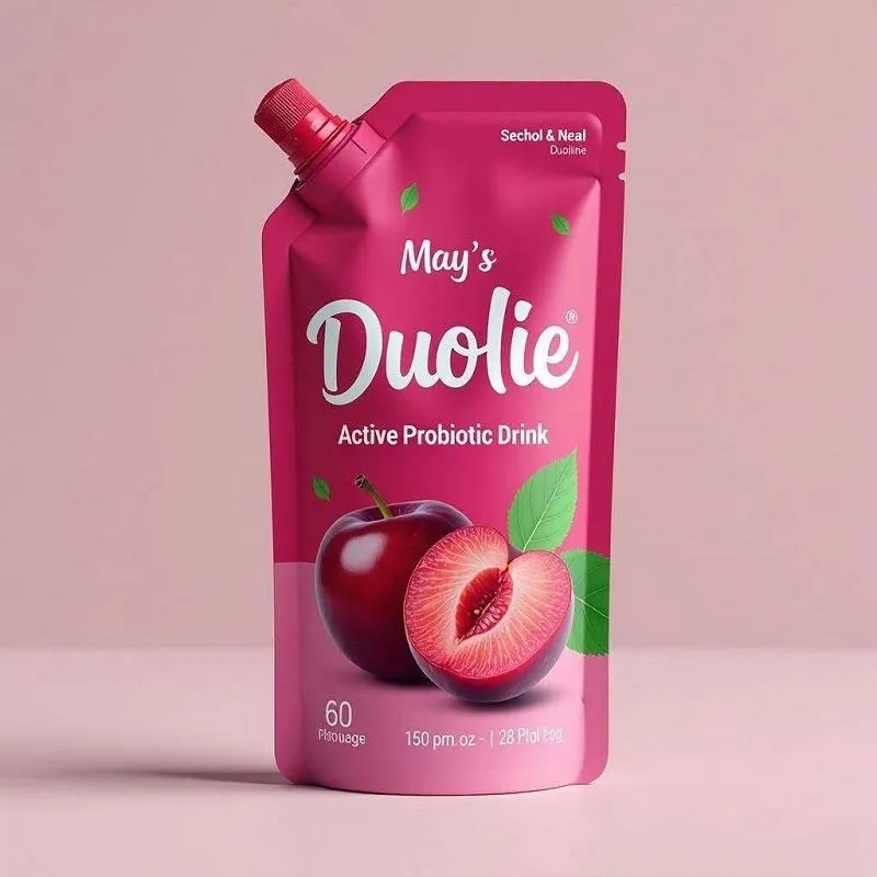 Gamyklinis snapelio maišelis Individualus plastikinis daugkartinio naudojimo skysčio stovimas maišelis su snapeliu padažo maišelis gėrimų maišelis vaisių sulčių maišelis Doypack