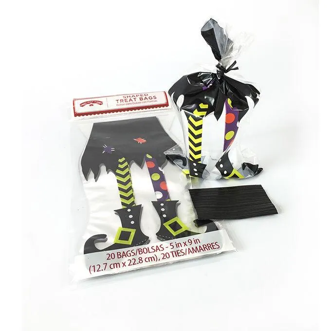 Plastikiniai celofano OPP Helovinas gydyti saldainių maišeliai Custom Pumpkin