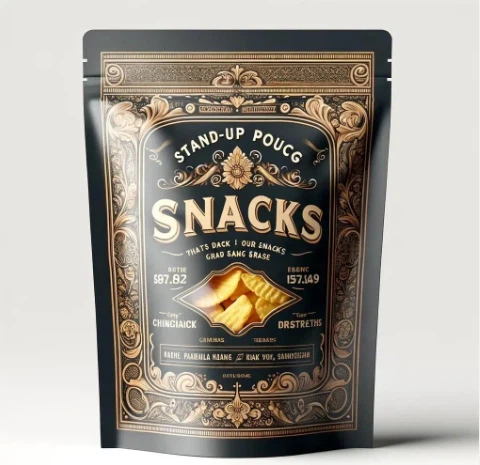 Pakartotinai uždaromas stovimas maišelis Maisto pakavimas saldainių sausainių riešutas aliuminio folijos maišelis plastikinis pakuotės užtrauktukas karšto sandarinimo maišelis